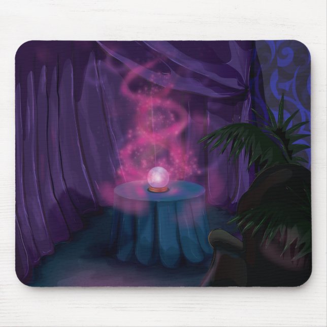 Wahrsagerzelt Mousepad (Vorne)