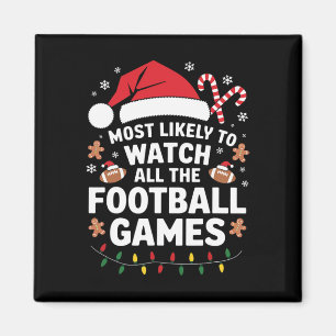 Wahrscheinlich alle Fußballspiele zu Weihnachten z Magnet