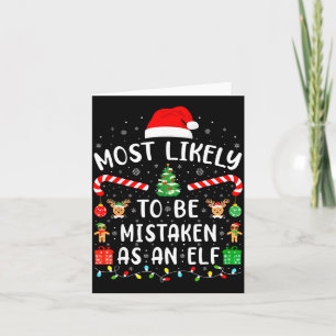 Wahrscheinlich als Elf verkannt, passende Familie Karte