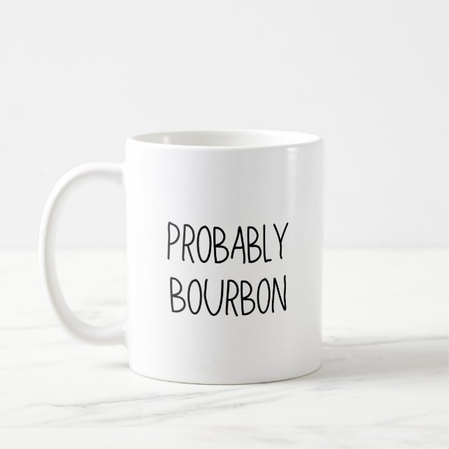 Wahrscheinlich Bourbon Tasse, Bourbon Geschenk, Bo Kaffeetasse (Links)