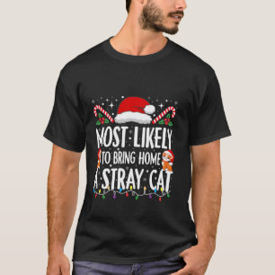 Wahrscheinlich bringt er einen streunenden Katze m T-Shirt