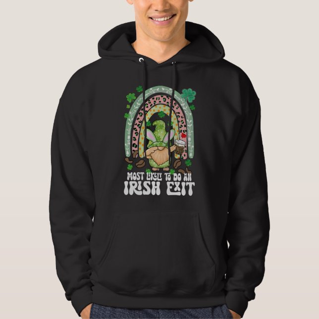 Wahrscheinlich ein irischer Exit-Regenbogenknochen Hoodie (Vorderseite)