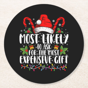 Wahrscheinlich fragt man nach dem teuersten Gesche Runder Pappuntersetzer