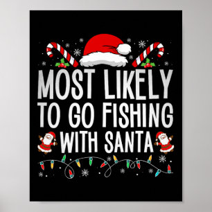 Wahrscheinlich geht mit Santa Angeln mit Santa Ang Poster