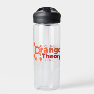 Wahrscheinlich in der Orange-Theorie Trinkflasche