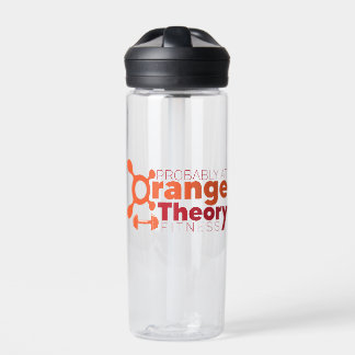 Wahrscheinlich in der Orange-Theorie Trinkflasche