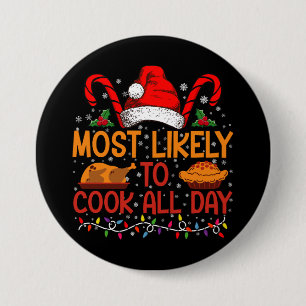 Wahrscheinlich kocht am Thanksgiving/Weihnachten d Button