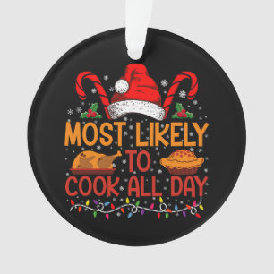 Wahrscheinlich kocht am Thanksgiving/Weihnachten d Ornament