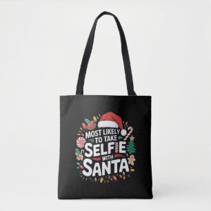 Wahrscheinlich macht Selfies mit Santa Familien Xm