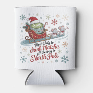 Wahrscheinlich Matcha den ganzen Weg Weihnachten  Dosenkühler