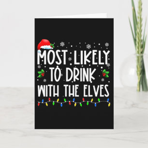 Wahrscheinlich mit den Elfen trinkt Elf Trinken C Karte