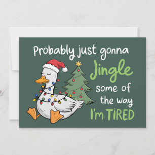 Wahrscheinlich nur Jonna Jingle etwas von der Art Feiertagskarte