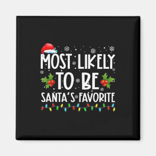 Wahrscheinlich Santa Claus' Lieblingsfamilie mit p Magnet