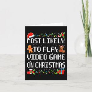 Wahrscheinlich spielen Videospielfamilie passt Chr Karte
