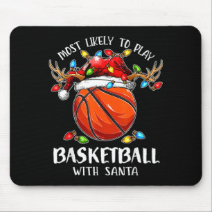 Wahrscheinlich spielt mit dem Weihnachtsmann Baske Mousepad