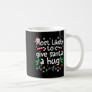 Wahrscheinlich umarmt Santa die Familie Weihnachts Kaffeetasse