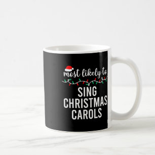 Wahrscheinlich Weihnachten passende Familien-Pyjam Kaffeetasse