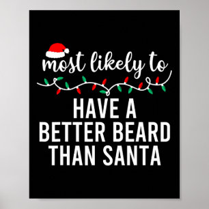 Wahrscheinlich Weihnachten passende Familien-Pyjam Poster