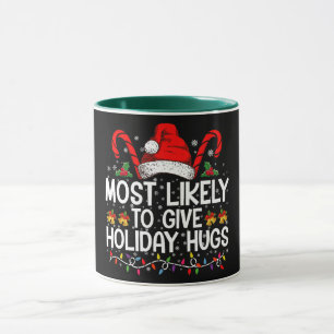 Wahrscheinlich Weihnachtsfeiertagsumarmungen Weihn Tasse