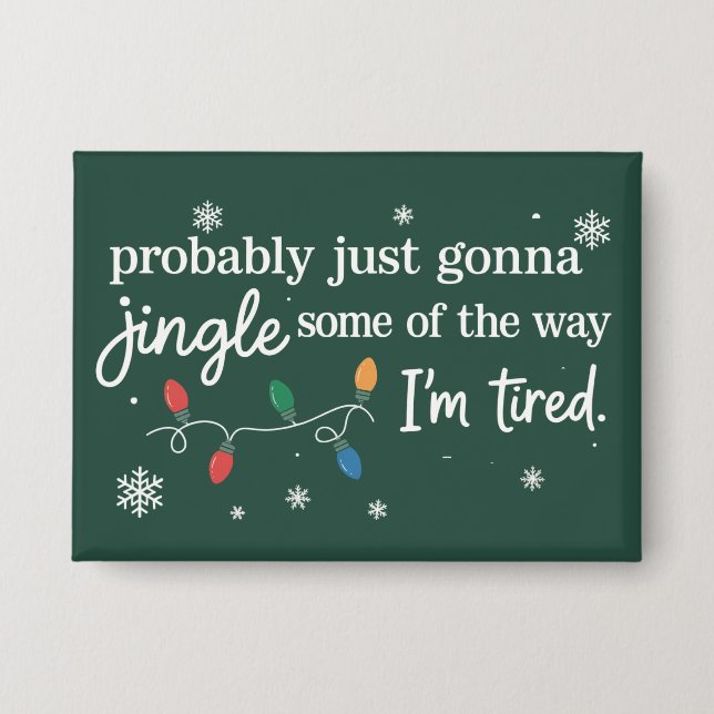 Wahrscheinlich werde ich einfach ein bisschen auf  button (Vorderseite)