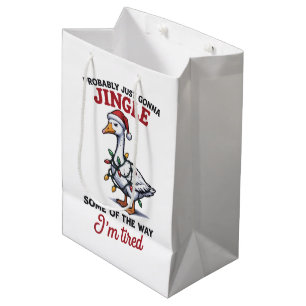 Wahrscheinlich werde ich einfach ein bisschen auf  mittlere geschenktüte