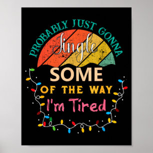 Wahrscheinlich werde ich einfach ein bisschen auf poster