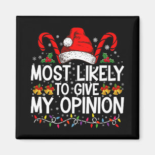 Wahrscheinlich werde ich meine lustige Weihnachtsm Magnet