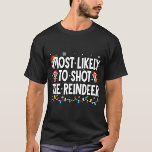Wahrscheinlich wird das Rentier Xmas-Familien-Matc T-Shirt
