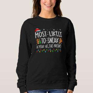 Wahrscheinlich wird er einen Blick auf die Geschen Sweatshirt