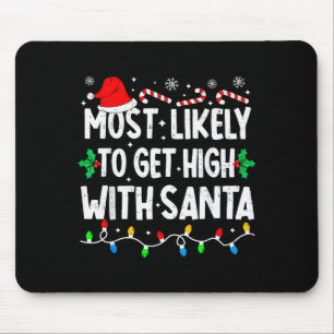 Wahrscheinlich wird man mit Santa Family Matching Mousepad