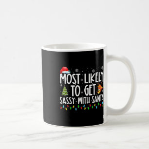 Wahrscheinlich wird Sy mit Santa Fun Family Christ Kaffeetasse