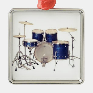 WAHRSCHEINLICHKEIT DER DRUMMER ORNAMENT AUS METALL