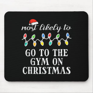 Wahrscheinlichste Gehen am Weihnachten Xmas passen Mousepad