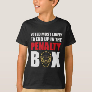 Wahrscheinlichste Person, die am Ende in der Straf T-Shirt