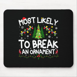 Wahrscheinlichste Person, einen Weihnachtsschmuck Mousepad