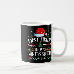 Wahrscheinlichste, um Weihnachtsmanns Schlitten Fa Kaffeetasse