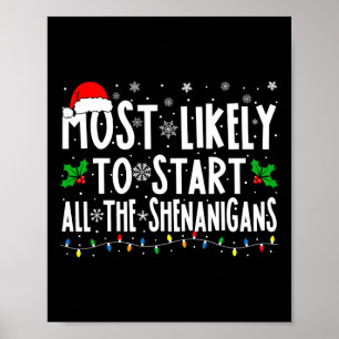 Wahrscheinlichster Starter des Schabernacks Lustig Poster