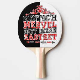 Währung der Bretagne Tischtennis Schläger