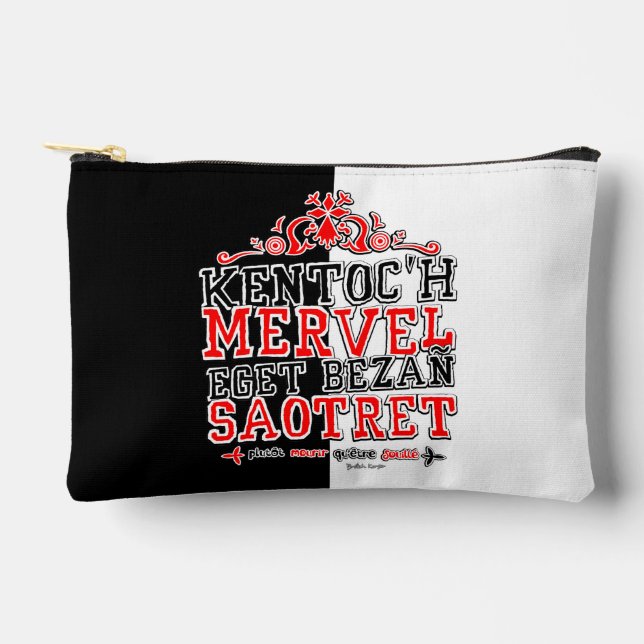 Währung der Bretagne Zubehörtasche (Vorderseite)