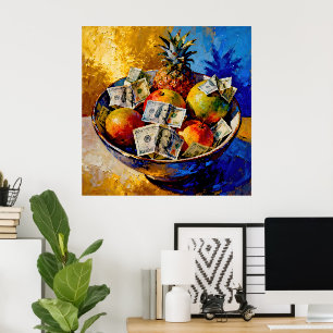 "Währung der Natur" - Früchte meiner Arbeit Poster