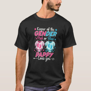 Wahrung des Geschlechts: Rosa oder blaue Pappy-Lie T-Shirt