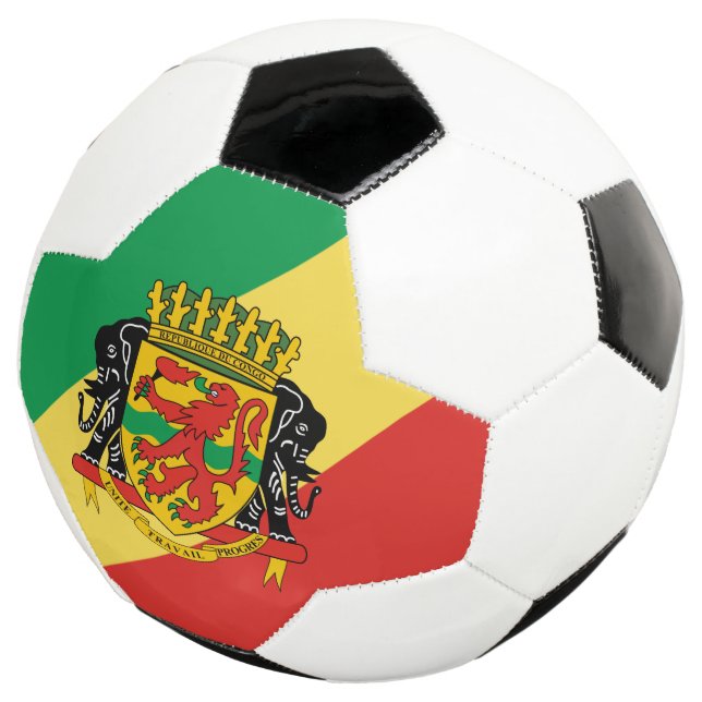 Wahrzeichen der Kongo-Republik Fußball (Dreiviertel)