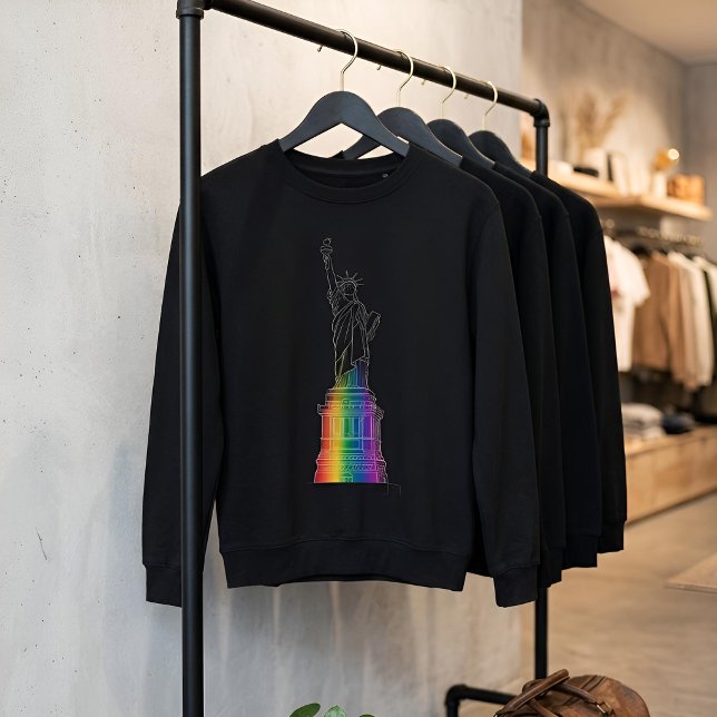 Wahrzeichen im Licht | Freiheitsstatue Sweatshirt (Lifestyle Shot)