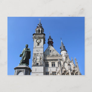Wahrzeichen von Aalst als Souvenir Postkarte