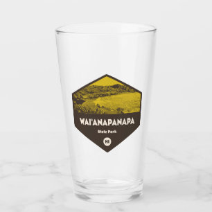 Wai'anapanapa Staat Park Hawaii Glas