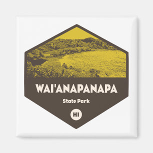 Wai'anapanapa Staat Park Hawaii Magnet
