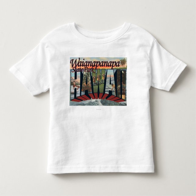 Waianapanapa Staats-Park, Hawaii Kleinkind T-shirt (Vorderseite)