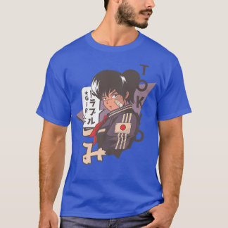 Waifu Anime Japanime japanische Manga Chibi Kawaii T-Shirt