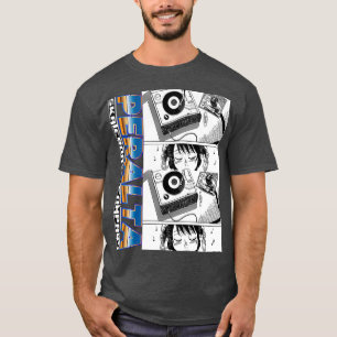 Waifu Anime Neko DJ Manga Mädchen T-Shirt
