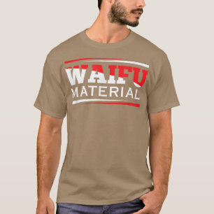 Waifu-MaterialKawaii Anime Manga Japan Schule Nerd T-Shirt